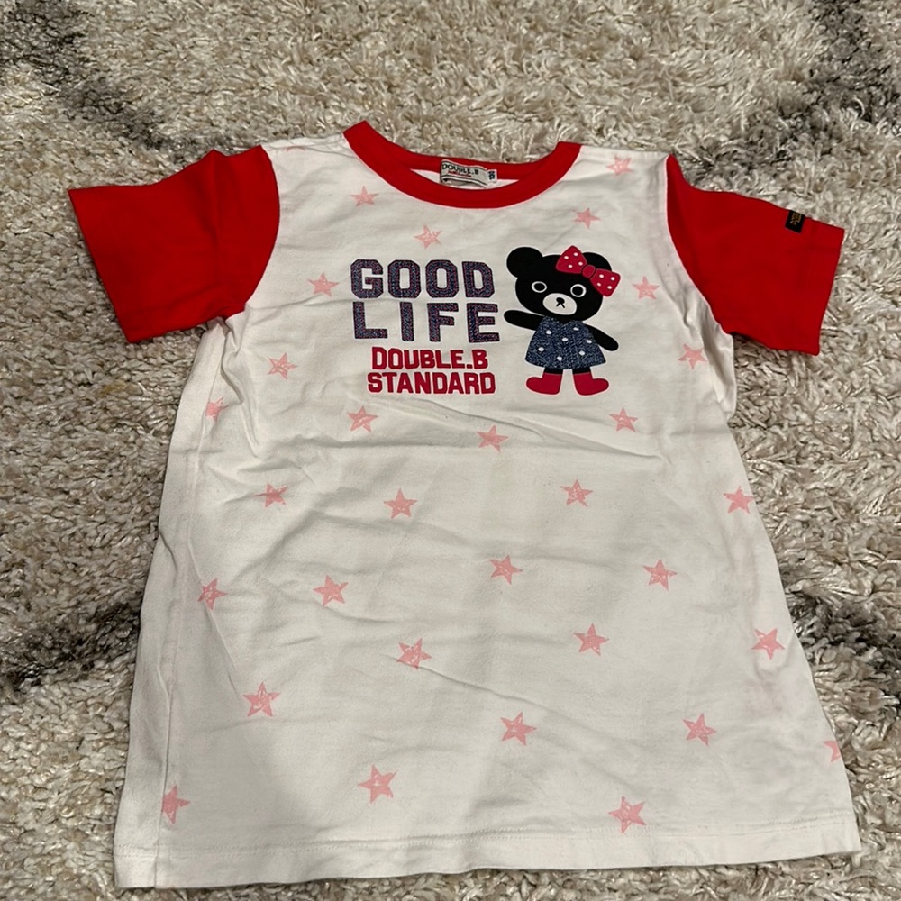 Mikihouse girls cotton tshirt